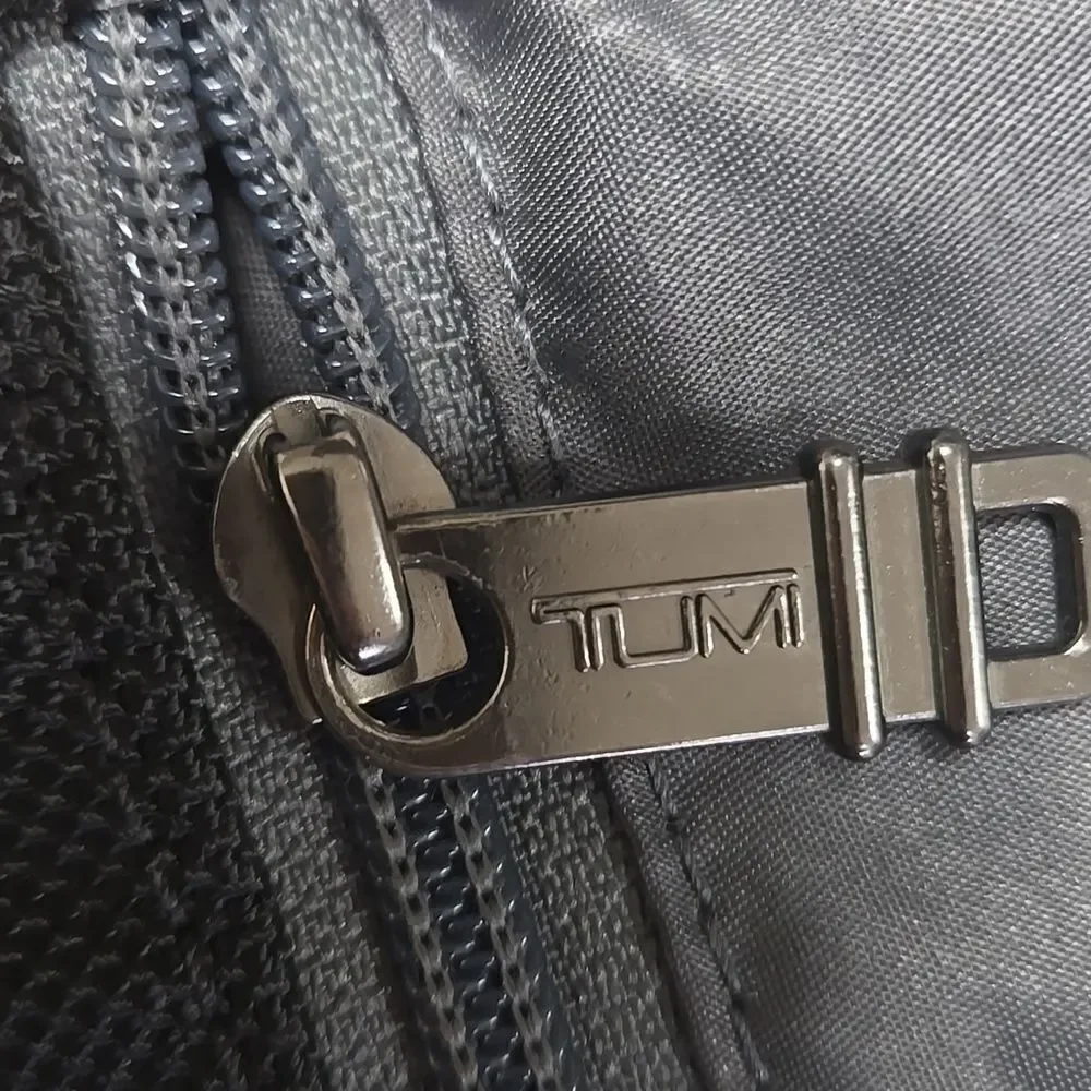 Tumi Ballistic Nylon Black Garment Bag Luggage Travel Suitcase